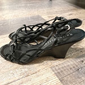 WHBM NWT Black Heels